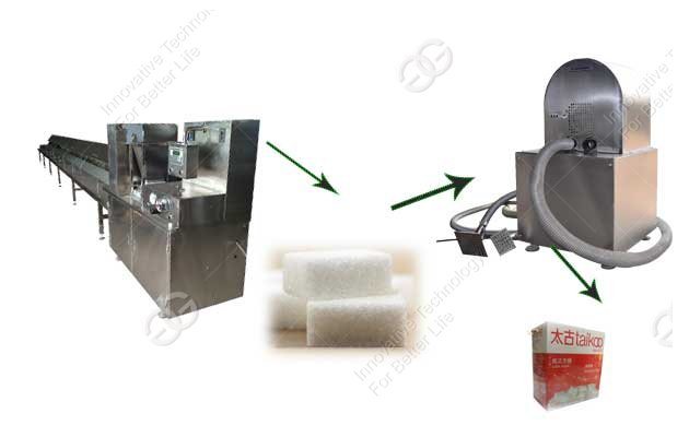 Automatic 250kg/h Jaggery Cube Production Line Price