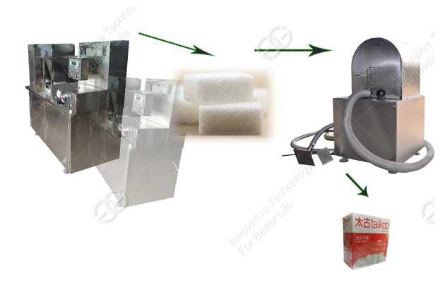 <b>High Quality 200kg/h Cubic Sugar Production Line </b>